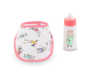 Corolle Bib & Magic Milk Set