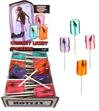 Hotlix Cricket Lick-It Suckers