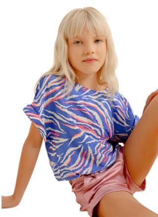 Molly Bracken Pink Metallic Cuffed Shorts