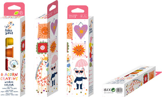 Haku Yoka Crayons - Acorn