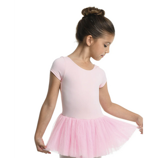 Cap Sleeve Pink Penny Dress with Heart Cutout in Back