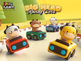 Big Head Press and Go Racing Cars