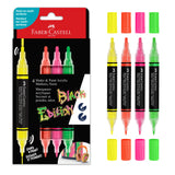 Black Edition 4Pc Shake & Paint Neon Markers