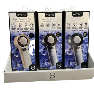 eVENT Super Powerful Fan with Cooling Plate - Like AC on the Go