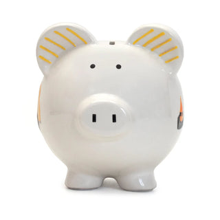 Ceramic Piggy Bank - Digger Dump Truck