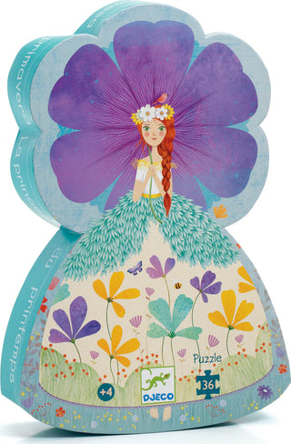 Djeco Princess of Spring Silhouette Puzzle