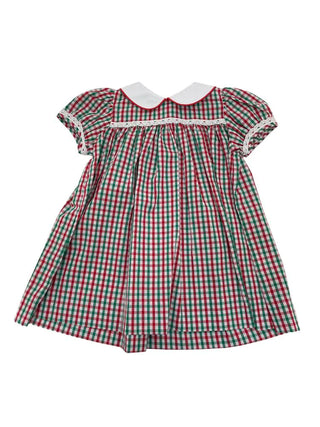 Zuccini Festive Plaid Chestnut Presley Dress