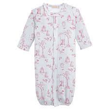 Baby Club Chic Converter Gown Toile De Jouy Pink