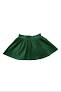 Lulu Bebe Sofie Green Velvet Skirt