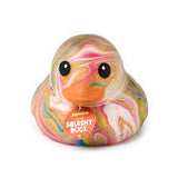 Jumbo Squishy Marbled Duckie