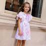 Lola and the Boys Pretty Bows Sequin Dress