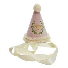 Over the Moon Gift - Velveteen First Birthday Hat