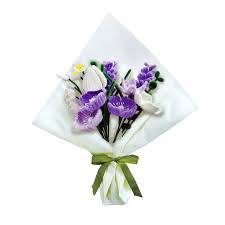 Chenille Flower Bouquet Kit - Mix 3