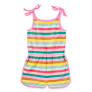 Tea Collection Tie Shoulder Sporty Romper - San Sebastian Stripe