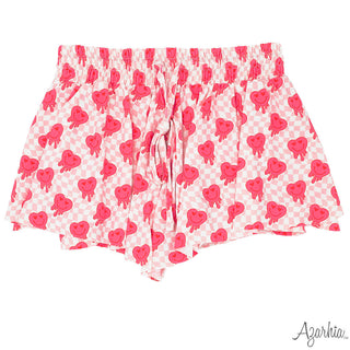 Azarhia Butterfly Shorts - Drip Heart Smiley