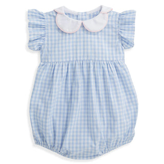 Bella Bliss Blue Check Georgia Bubble