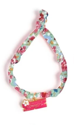 Free Spirit Slip-On Knotted Bracelet w Charm