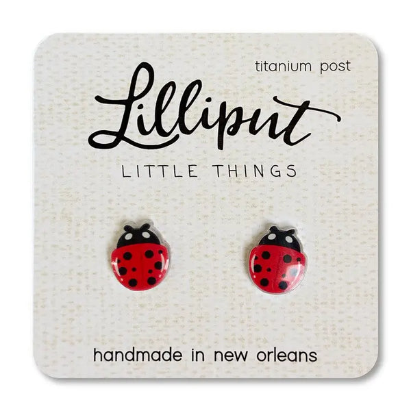 Lilliput Little Things Earrings - Ladybug
