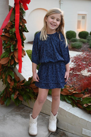 Pleat Collection Spots Rory Dress