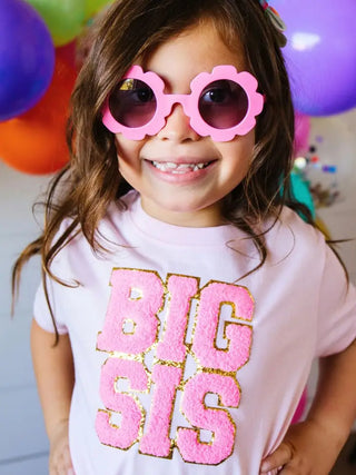 Sweet Wink Big Sis Chenille Patch S/S T-Shirt