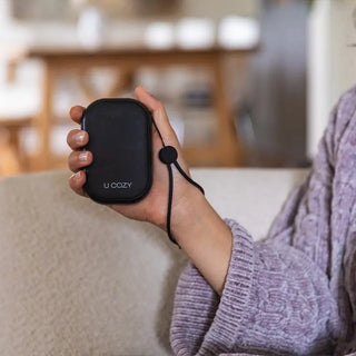 U Cozy Rechargeable Hand Warmer Black