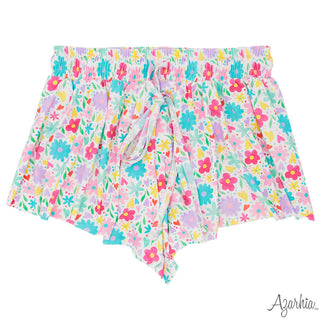 Azarhia Butterfly Shorts - Easter Bunny Floral