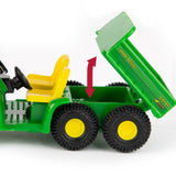 John Deere Fun on the Go Tractor Case - Farm Toy Collection with Farm Vehicles, Animals, Accessories and Travel Case