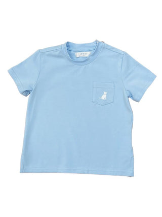 Lulu Bebe Ethan Crew Neck Tee - Blue