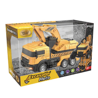 Excavatin' Moto Transforming Excavator