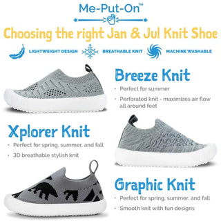 Jan & Jul Xplorer Knit Shoes - Khaki