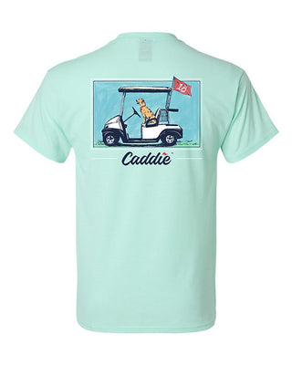 Youth Caddie Golf Designated Driver Tee - Chalky Mint