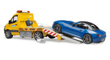 Bruder Sprinter Tow Truck with Roadster and Light/Sound Module