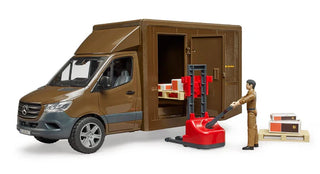 Bruder UPS Truck with Manual Jack Pallet