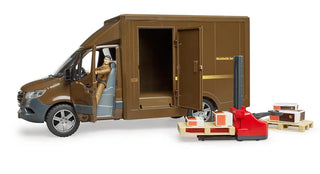 Bruder UPS Truck with Manual Jack Pallet