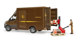 Bruder UPS Truck with Manual Jack Pallet