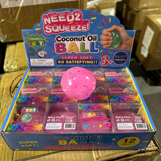 Dragon Fruit Icy Slushy Ball Squishy