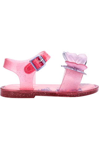 Mini Melissa Fly Sandal III Baby - Glitter Pink
