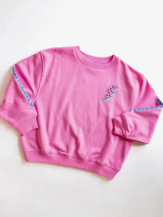 Anything is Possible Lightning Pink Berry Sweatshirt