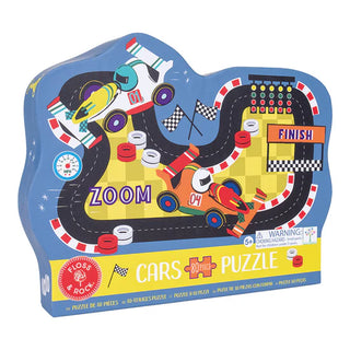 Floss & Rock 80Pc Cars Puzzle