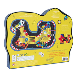 Floss & Rock 80Pc Cars Puzzle