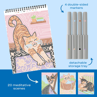FlowArt Wags & Whiskers Dot-By-Letter pad, additional view