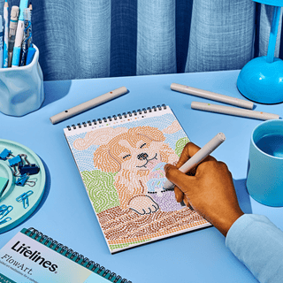 FlowArt Wags & Whiskers Dot-By-Letter pad, additional view