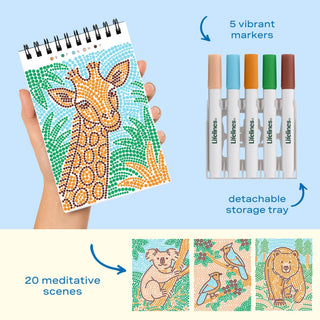 FlowArt Mini Into the Wild Dot-By-Letter pad, additional view