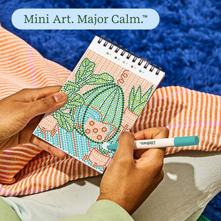 FlowArt Mini Plant Paradise Dot-By-Letter pad, additional view