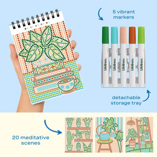 FlowArt Mini Plant Paradise Dot-By-Letter pad, additional view