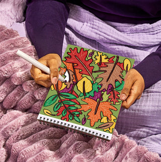 FlowArt Fall is in the Air Scented Color-to-Reveal pad, additional view
