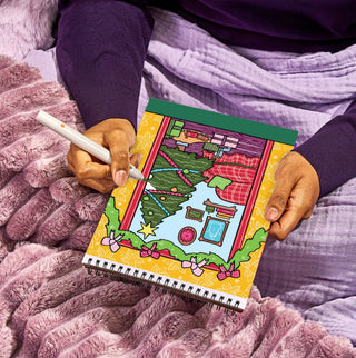 FlowArt Home for the Holidays Scented Color-to-Reveal pad, additional view