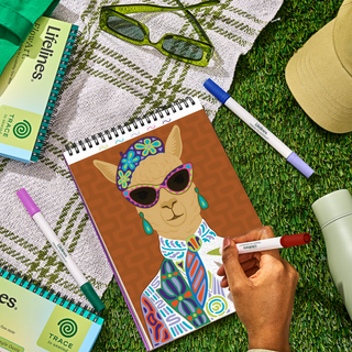 FlowArt Wild Style Trace-To-Doodle pad, additional view