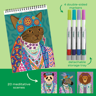 FlowArt Wild Style Trace-To-Doodle pad, additional view