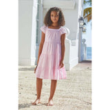 Little English Wilder Dress - Pink Eyelet